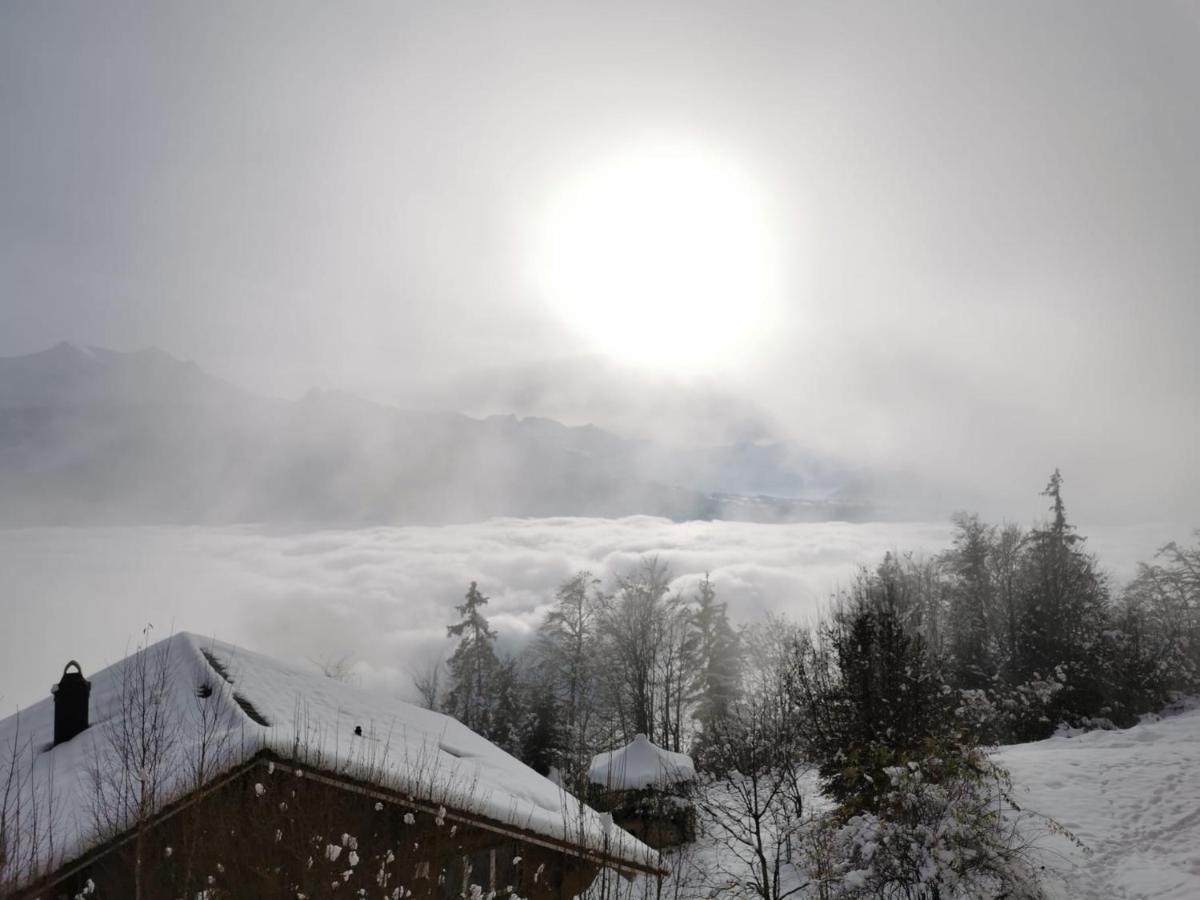 Wohnung Mit See Und Bergsicht Im Vier Sterne Hotel Beatenberg Exteriör bild