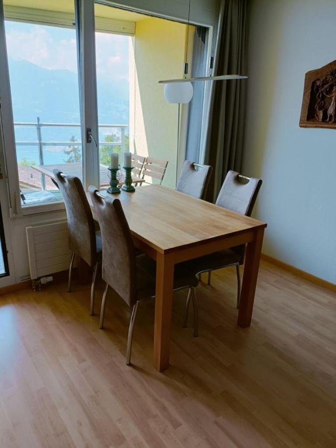 Wohnung Mit See Und Bergsicht Im Vier Sterne Hotel Beatenberg Exteriör bild