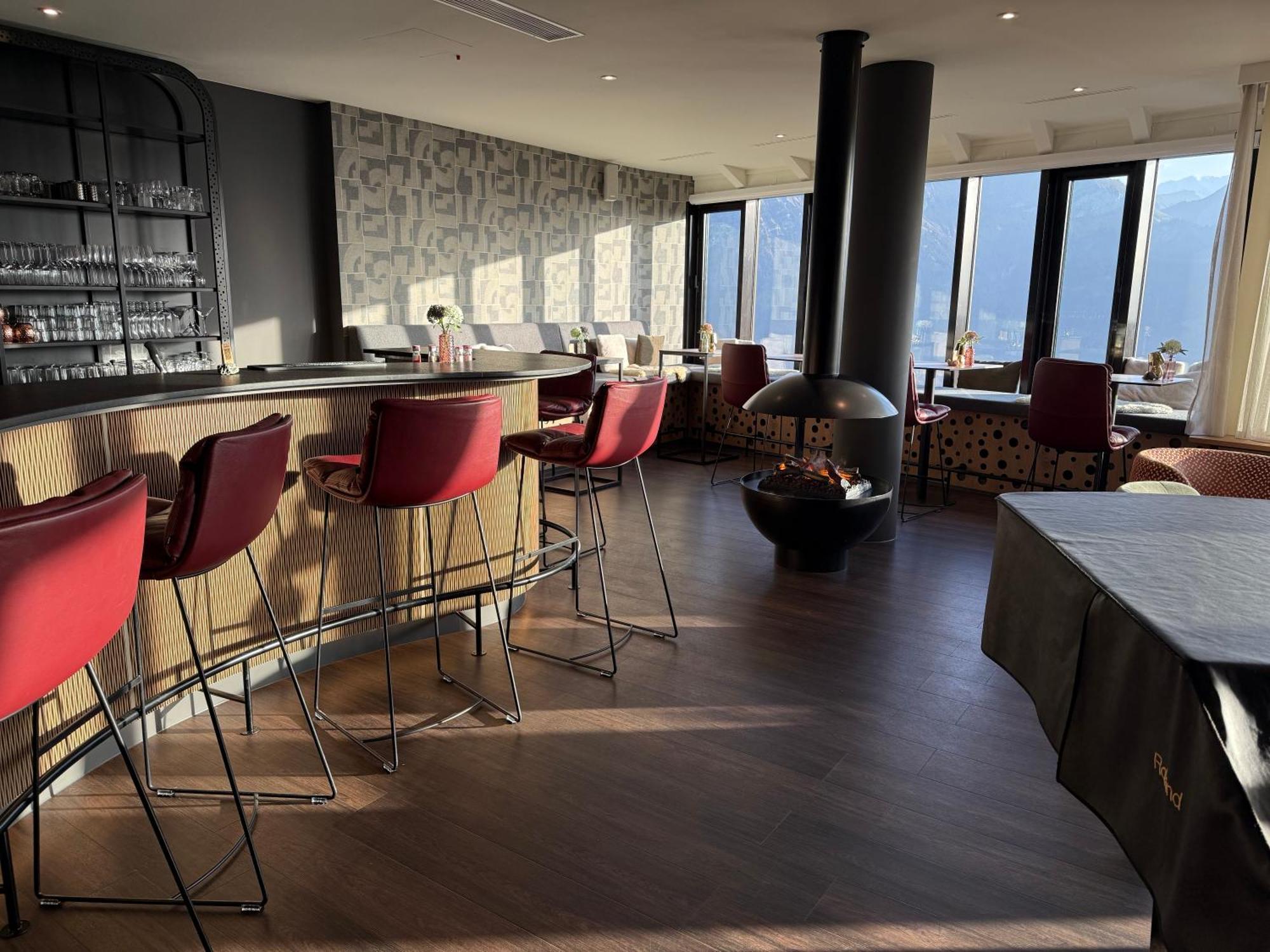 Wohnung Mit See Und Bergsicht Im Vier Sterne Hotel Beatenberg Exteriör bild